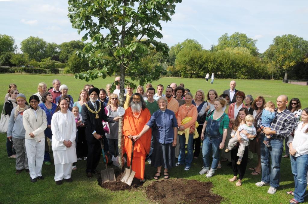 London-Tree-2 Peace Tree planting ceremony in Queen's Park