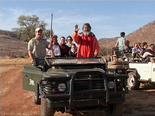 Swamiji on Safari