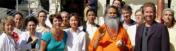 At the Sri Venkateswara Temple 